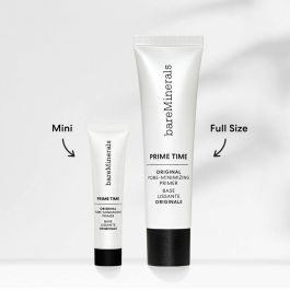 bareMinerals PRIME TIME Prebase Maquillaje Minimizadora de Poros, Matificante, Larga Duración, Vegana para Piel Mixta/Grasa 30 ml