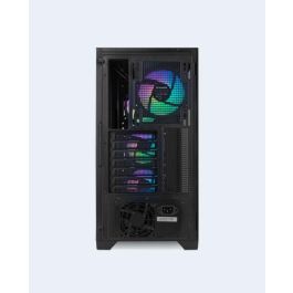 NOX Hummer Horus Midi Tower Gaming PC Cristal Templado Frontal/Lateral ARGB 4x120mm Ventiladores Negro E-ATX ATX mATX ITX NOX Hummer Horus Midi Tower Gaming PC Cristal Templado Frontal/Lateral ARGB 4x120mm Ventiladores Negro E-ATX ATX mATX ITX