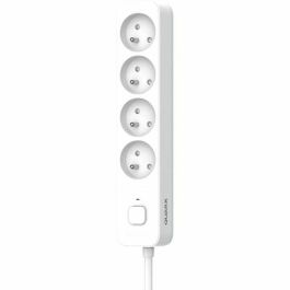 QUARX AUC1708084364164 Regleta de 4 enchufes con interruptor y cable de 3 m. QUARX AUC1708084364164 Regleta de 4 enchufes con interruptor y cable de 3 m.