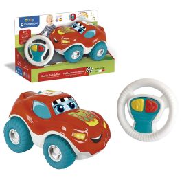 Clementoni 61385 Coche Teledirigido con Sonido, Canciones y Rimas para Aprender Palabras, +2 Años