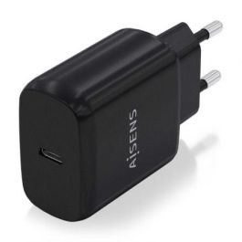 Aisens Cargador Usb-C Pd3.0 1 Puerto 1Xusb-C 25 W, Negro Aisens Cargador Usb-C Pd3.0 1 Puerto 1Xusb-C 25 W, Negro