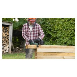 Bosch ADVANCEDCHAIN 36V-35-40 Motosierra de Cadena Eléctrica con Batería 36V 2Ah, Negro y Verde