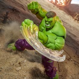 Hasbro Figura Marvel Legends Maximum Series Hulk Coleccionable 15cm Articulada con 11 Accesorios y Cabezas Intercambiables