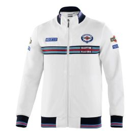 Sparco Sudadera con Cremallera Blanca S01278MRBI3L Hombre Algodón Martini Racing Precio: 101.50000058. SKU: B13SABRDBP