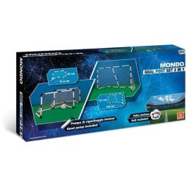 Mondo Jaula de portería de fútbol FIFA World Cup 2018 Grande Modular 2 en 1 con 2 Mini Goles y Balón PVC