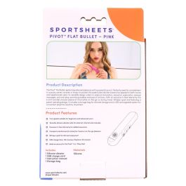 Vibrador Bala Sportsheets Pivot Rosa Vibrador Bala Sportsheets Pivot Rosa