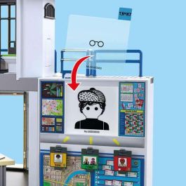 Playmobil Comisaría de Policía con Sala de Investigación | Set de Juego de Rol para Niños, +3 años, Material Plástico