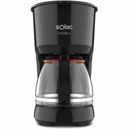 Cafetera de Goteo Solac Negro 750 W 1,25 L