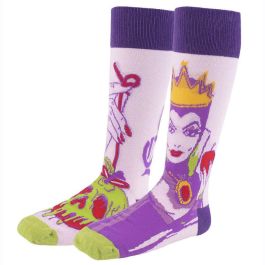 CERDÁ Set 3 Calcetines Villanas Disney Tallas 36-41 Algodón