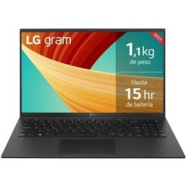 LG Gram 15Z90S Intel Core Ultra 7 155H Portátil 39,6 cm (15.6") Full HD 32 GB LPDDR5-SDRAM 1 TB SSD Wi-Fi 6E (802.11ax) Windows 11 Home Negro