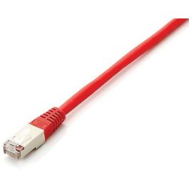 EQUIP 605627 Cable Patch Cat6A S/FTP LSZH 0.50m Rojo