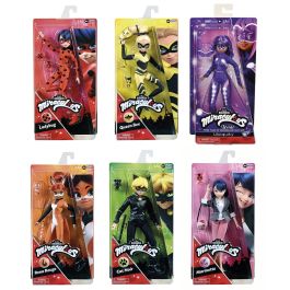 Jazwares 50000 Figuras de Acción Articuladas Surtidas del Universo Miraculous Ladybug Heroez 26cm para Niños +4 Años