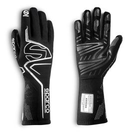 Sparco S00131612NRBI Guantes Competición Lap FIA 8856-2018 Talla 12 Negro/Blanco - Agarre Silicona, Dedos Precurvados Sparco S00131612NRBI Guantes Competición Lap FIA 8856-2018 Talla 12 Negro/Blanco - Agarre Silicona, Dedos Precurvados