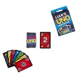 Uno Mentiroso - A partir de 7 años - Apto para niños daltónicos - Mattel Games JLH43