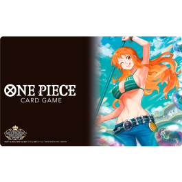Bandai Tapete y Caja de Almacenamiento One Piece, Alfombra de Juego 30x61cm, Caja 16.5x8x11cm
