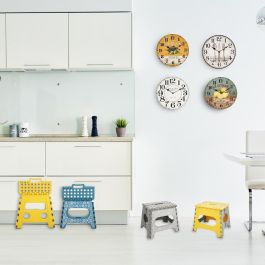 Quid Taburete Plegable Daily 29x22x32 cm Bicolor Plastico