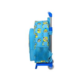 Cartera Escolar Safta Con Carro Minions Minionstatic 260x110x340 mm