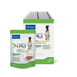 Virbac Veterinary Cat Adult Neutered Salmon Chunks Gravy - Dieta completa para gatos esterilizados, control de peso y salud urinaria, 12x85 gr Precio: 18.5000002. SKU: B12XT4Y4T7