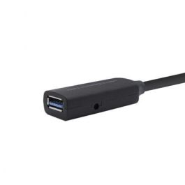 Aisens Cable Extensión USB 3.0 Prolongador Amplificador Tipo A Macho a Hembra 10 Metros