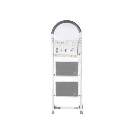 Escalera Metal 3 Escalones Gris Kipit 117X5CM (4 Unidades) Escalera Metal 3 Escalones Gris Kipit 117X5CM (4 Unidades)