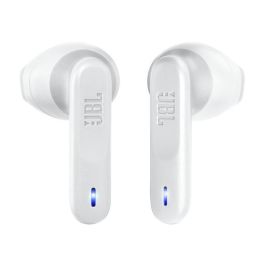 JBL JBLWFLEXWHT Auriculares Inalámbricos Bluetooth 5.2 Wave Flex IP54 Deep Bass 32h Batería Estuche Carga Rápida Blancos