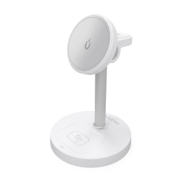 AISENS ASCH-15W3WC065-W - Cargador Inalámbrico 3 en 1 de 15W para Móvil, Apple Watch y Auriculares Qi USB-C Blanco Precio: 17.5000001. SKU: B16SQG73GH