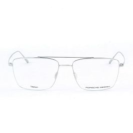 Montura de Gafas Hombre Porsche Design P8381-C-57 Plateado ø 57 mm