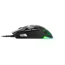 SteelSeries Aerox 5 Ratón Gaming Óptico 18000 DPI, 9 Botones, USB, Negro - 62401
