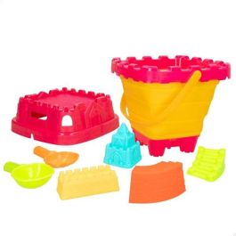 Cubo castillo de playa plegable con juguetes de playa color beach Precio: 6.9575. SKU: B1FWTSSZRB