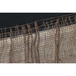 Cuadro Home ESPRIT Marrón Negro Abstracto Urbano 102 x 4,5 x 102 cm (2 Unidades)