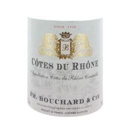 Bouchard & Cie 2018 Côtes du Rhône - Vino tinto del valle del Ródano Bouchard & Cie 2018 Côtes du Rhône - Vino tinto del valle del Ródano