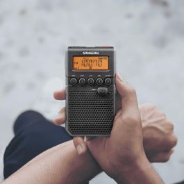 Radio Portátil Digital Sangean DT-800 Negro AM/FM