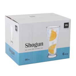 La Mediterranea Set 6 Vasos Shogun 300 cc (8 Cajas)