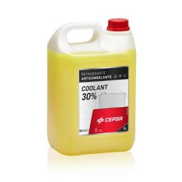 Cepsa Refrigerante Anticongelante Coolant 30% 5L - Uso Directo, Protección hasta -18°C