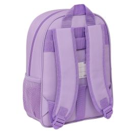 Safta Mochila Escolar Infantil Adaptable a Carro Stitch "Sweet" 26x34x11 cm para Niños +3 Años