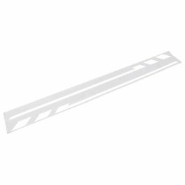 Foliatec FO34482 Pegatinas Rayas Decorativas Blancas para Espejos Retrovisores Laterales, Autoadhesivas, Resistentes al Lavado, 35.5x1.3cm