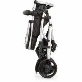 HAUCK Duett 2 Cochecito Doble Negro, con Asiento Reversible y 2º Asiento Desmontable, para Hermano y Bebé Desde el Nacimiento