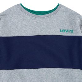 Sudadera sin Capucha Niño Levi's Colorblock Crewneck Gris claro
