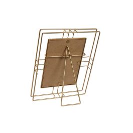 Marco Foto 13X18 Glam DKD Home Decor Dorado 2.5 x 23.5 x 18.5 cm