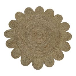 Decoris Alfombra de yute borde dentado Ø90cm Precio: 27.98999951. SKU: S7911133