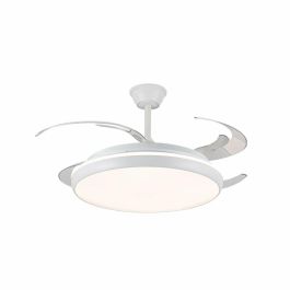 Ventilador de Techo CristalRecord CHARLY L RETRAC Transparente 80 W