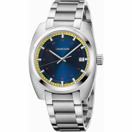 Reloj Hombre Calvin Klein ACHIEVE Plateado (Ø 43 mm) Precio: 150.49999965. SKU: B1HA6E4F4G