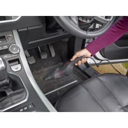 Black+Decker NVB-12-AV Aspirador de Mano para Coche 12V, 5m Cable, Filtración Doble Acción
