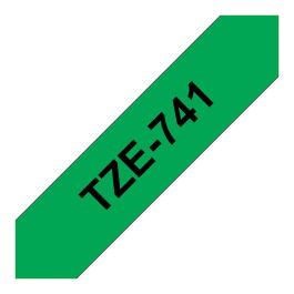 BROTHER Cinta laminada verde/ negro 18mm Precio: 17.5000001. SKU: B1KAZWK6HK