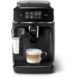 Machine Expresso Automatic Crusher - Philips - Serie 2200 - EP2230/10 - Mat Black - Pantalla táctil - 3 bebidas