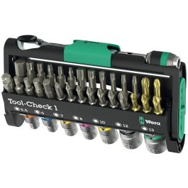 Wera Tool-Check 1 - Juego de Carraca y Puntas, Negro/Verde/Acero Inoxidable, 38 Piezas Precio: 109.50000028. SKU: B1FCNC22L6