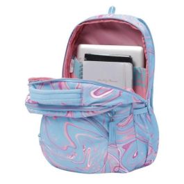 Mochila Eco-Friendly Estampado Verde y Rosa - Tracer 4 Totto MA04TRC004-2210G-3JX