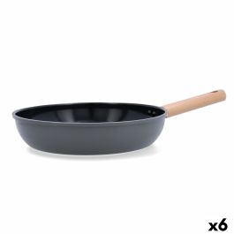 Sartén Bidasoa Mia Gris Metal Ø 28 cm (6 Unidades)