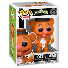 FUNKO Figura POP Los Teleñecos Fozzie Bear, Figura de Vinilo en Caja Regalo, The Muppets