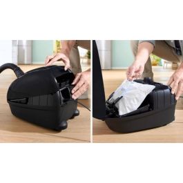 Bosch GL38 Negro - Bolsa de aspiradora - 600 W - 79 dB - (H) EPA - 10m - 4 L Bolsa - Variador de potencia